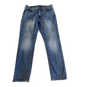 Lucky Brand 410 Athletic Fit Men‎ Jeans Size 36x32 Blue Wash Denim